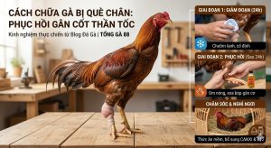 cách chữa gà bị què chân