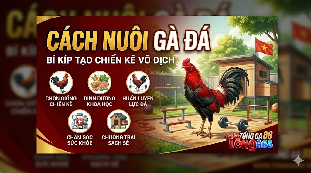Cách Nuôi Gà Đá