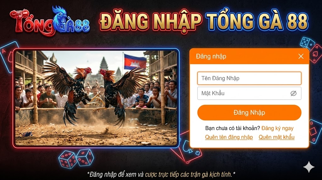 Đăng Nhập Tổng Gà 88