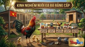 kinh nghiệm nuôi gà đá